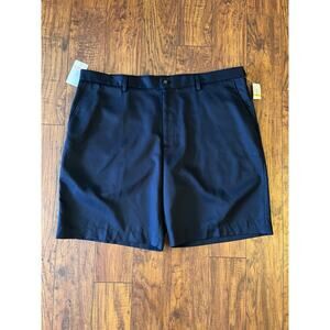 IZOD Luxury Sport Men’s Flat Front Navy Blue Shorts 44W NEW